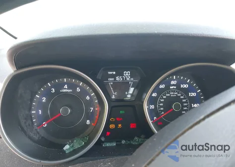 2013 Hyundai Elantra Limited из США, поврежденный, VIN 5NPDH4AE5DH275061